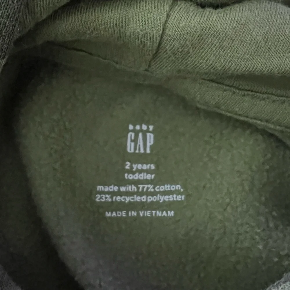 Green‎ Camouflage Kids Hoodie 2T